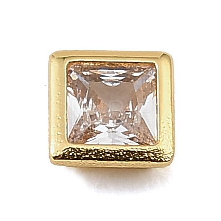 Brass Pave Cubic Zirconia Cabochons CU-CBA30E8-05G-03-1