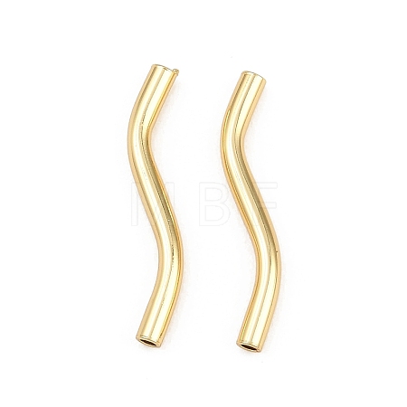 Brass Tube Beads KK-H292-59B-G-1