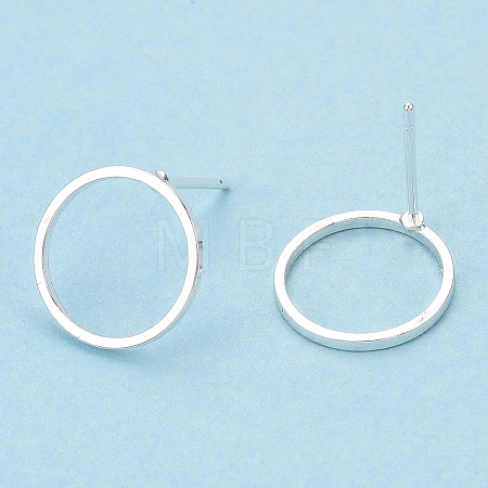 Brass Ear Stud Findings KK-S336-33S-1