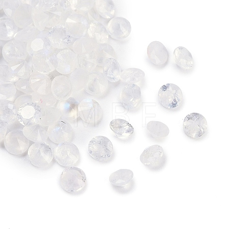 Faceted Natural Moonstone Cabochons G-I295-05C-05-1