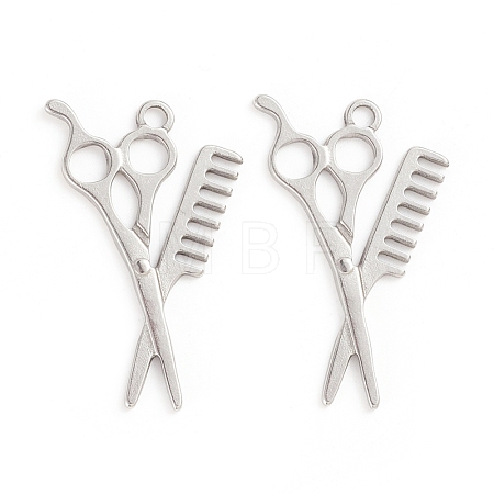 Tarnish Resistant 304 Stainless Steel Pendants STAS-D174-14P-1