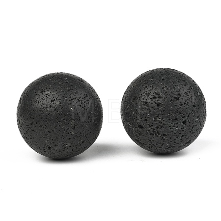 Natural Lava Rock Beads G-M358-01C-1