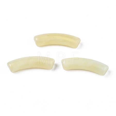 Opaque Acrylic Beads MACR-N009-020A-1