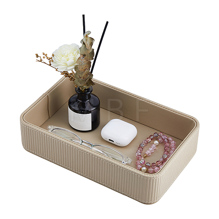 PU Leather Jewelry Display Trays AJEW-WH0485-59A-1