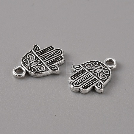 Tibetan Style Alloy Pendants PALLOY-WH0101-07AS-1