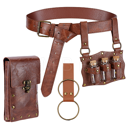 PU Imitation Leather Belts AJEW-WH0596-691B-1