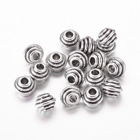 Tibetan Style Alloy Spacer Beads X-LF5166Y-NF-1