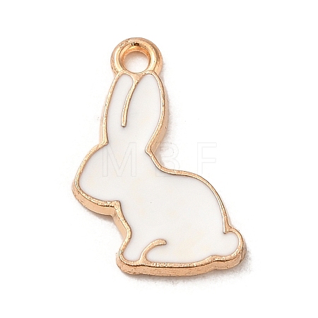 Alloy Enamel Pendants ENAM-E064-06KCG-02-1