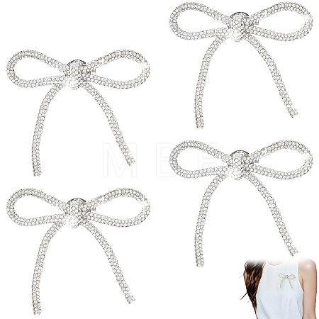4Pcs Polyester Brooches for Backpack Clothes JEWB-CP0001-62-1