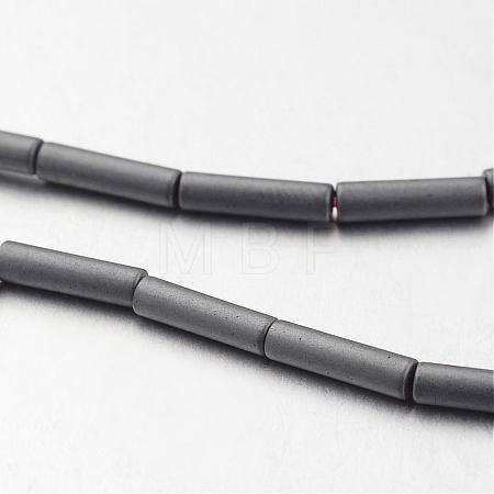 Non-magnetic Synthetic Hematite Bead Strands G-F300-37B-F09-1