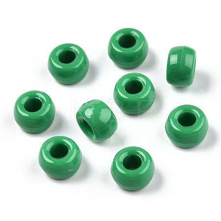Opaque Plastic Beads KY-T025-01-F06-1
