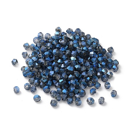 Electroplate Glass Beads GGLA-Z004-02B-1