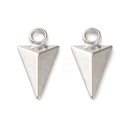 Zinc Alloy Faceted Spike Pendants AL-CBA6F5A-01P-1