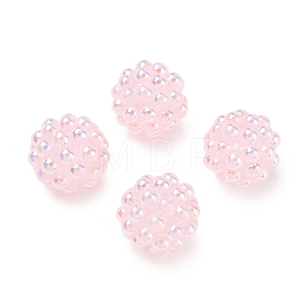 Opaque Acrylic Beads AC-CBA4D01-04G-1