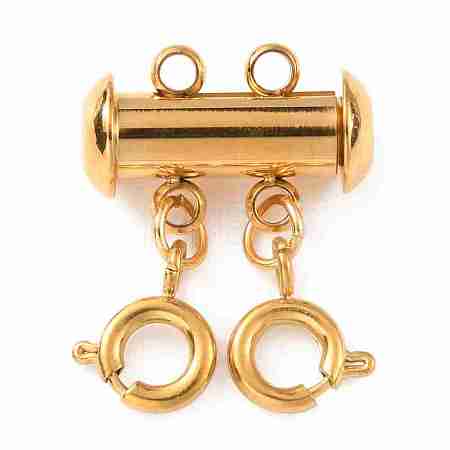 304 Stainless Steel Slide Lock Clasps FIND-WH0034-80G-01-1