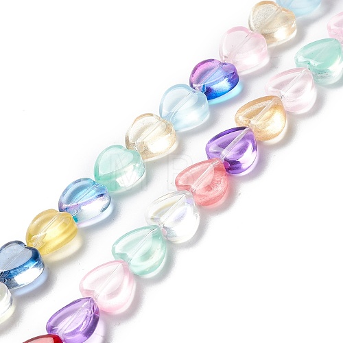 Transparent Glass Beads Strand GLAA-F112-03H-1