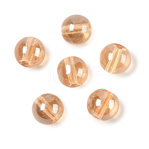 Electroplate Glass Beads EGLA-M034-01B-1