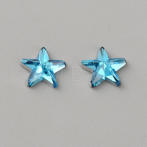 Star Acrylic Rhinestone Cabochons AJEW-WH20048-40I-1