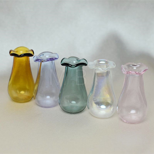 Miniature Glass Vase Ornaments BOTT-PW0002-082F-1
