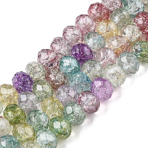 Transparent Glass Beads Strands GLAA-T023-10mm-A15-1