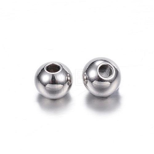 201 Stainless Steel Beads STAS-D447-37C-1