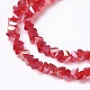 Transparent Glass Beads Strands GLAA-H022-09A-01-2