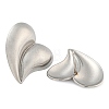 Non-Tarnish 304 Stainless Steel Ear Stud Earrings EJEW-P291-12P-1