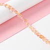 Transparent Glass Beads Strand X1-GLAA-F112-04I-2