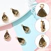 Transparent Glass Pendants GLAA-FZ0001-02F-3