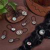 10Pcs Elastic Cord Hair Ties OHAR-PH00012-4