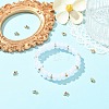 16Pcs 8 Colors Brass Micro Pave Cubic Zirconia Multi-Strand Links FIND-CJ0005-87-6
