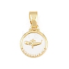 Brass Charms KK-E798-01M-G-1
