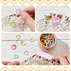  Alloy Knitting Stitch Marker Rings FIND-NB0003-48-3