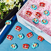 16Pcs 2 Style Television/Telephone Food Grade Silicone Beads SIL-GO0001-16-4