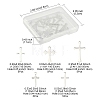 25Pcs 5 Styles Brass Pendants KK-FS0001-51S-4