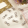 10Pcs Alloy Swivel Lobster Claw Clasps FIND-HY0005-47P-4