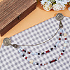 Flat Round Iron Brooches JEWB-PH01305-4