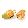 Alloy Enamel Pendants PALLOY-S032-01A-012-2