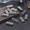 Tibetan Style Alloy Bead Spacer Bars TIBE-A16787-TAS-NR-4