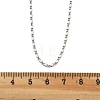 Brass Link Chain Necklaces for Women NJEW-D302-17P-5