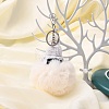 Platinum Plated Alloy Lobster Swivel Clasps For Key Ring PALLOY-E385-15P-2
