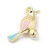 Alloy Enamel Pendants ENAM-D058-03G-01-2