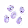 Glass Rhinestone Pendants RGLA-L022-C-M-2