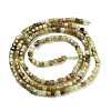 Natural Green Garnet Beads Strands G-H042-B15-01B-3