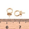Brass Screw Eye Peg Bails Charms KK-T056-104G-NF-3