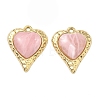 304 Stainless Steel & Resin Pendants STAS-G371-18G-01-1