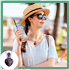 1Pc Natural Gemstone Heart Perfume Bottle Pendant Necklaces NJEW-PH0001-61C-5