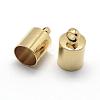 Brass Cord Ends KK-D219-10x5-G-1