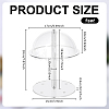 Acrylic Hat Display Stands ODIS-WH0086-211-2