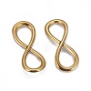 Tibetan Style Links connectors TIBEB-4779-AG-LF-2